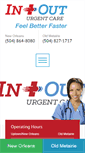 Mobile Screenshot of inandouturgentcare.com